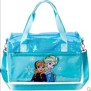 DISNEY PARKS FROZEN 2 ANNA AND ELSA DANCE BAG NEW WITH TAG